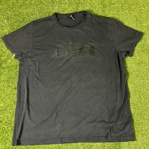 Bmw Men's Black and Navy T-shirt